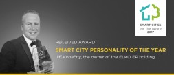 Jiří Konečný awarded The Smart City Personality of the year 2017 photo