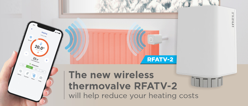 The new wireless thermovalve RFATV-2 photo