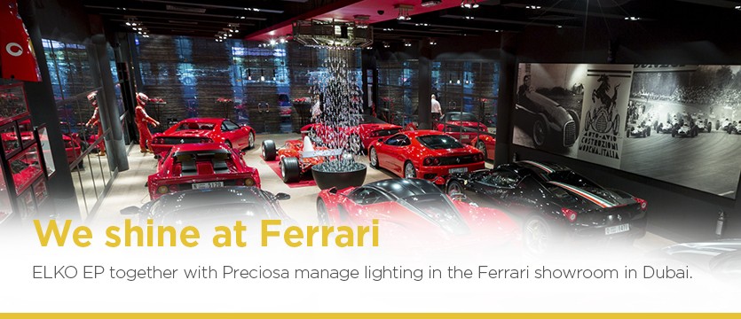 We shine at Ferrari photo