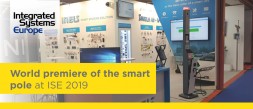 World premiere of the smart pole at ISE 2019 photo