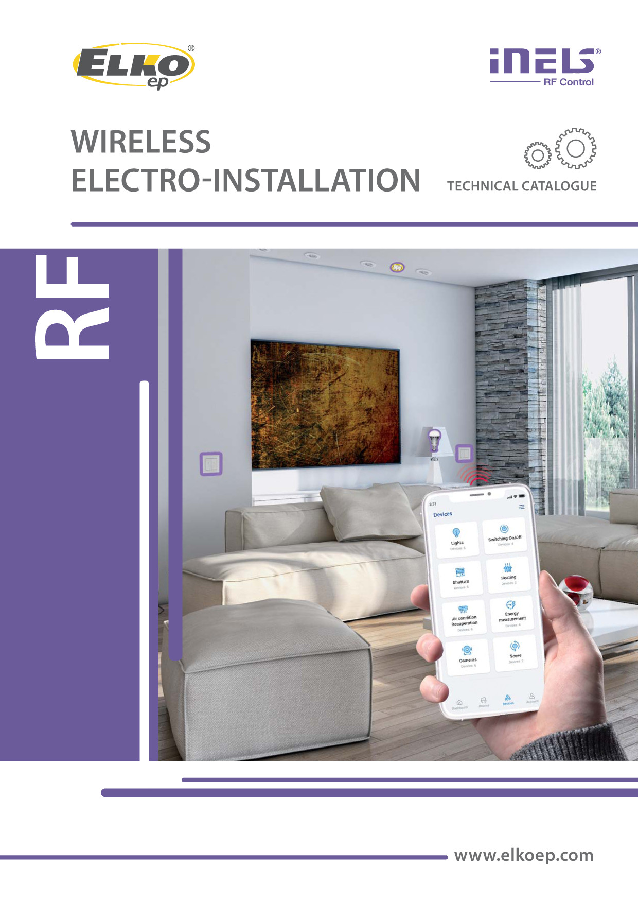 Wireless (RF) <br>electro-installation preview