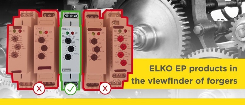 ELKO EP products in the viewfinder of forgers
